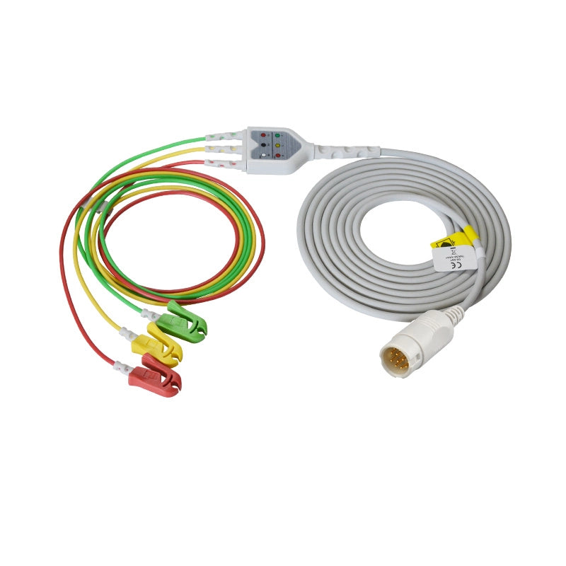 Philips-compatible ECG cable