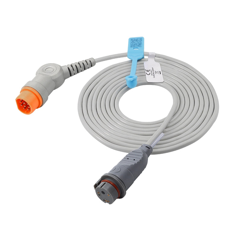 IBP adapter cable, Siemens-compatible, BD transducer pattern