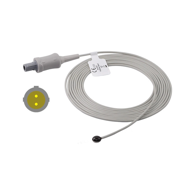 Reusable infant/neonatal skin surface temperature probe